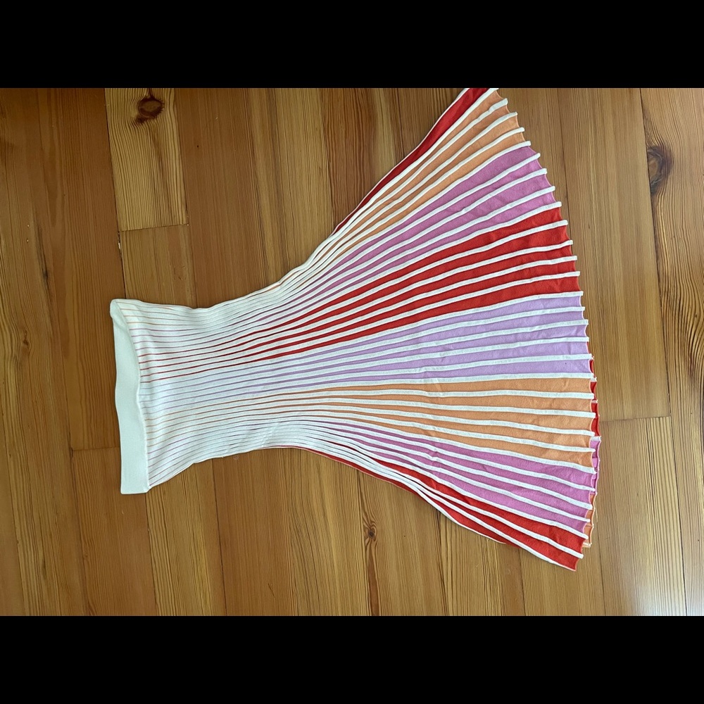 Pastel stripe 525 America size small skirt